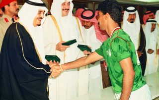 عهد الملك فهد أكبر عدد من الأهداف الرياضية